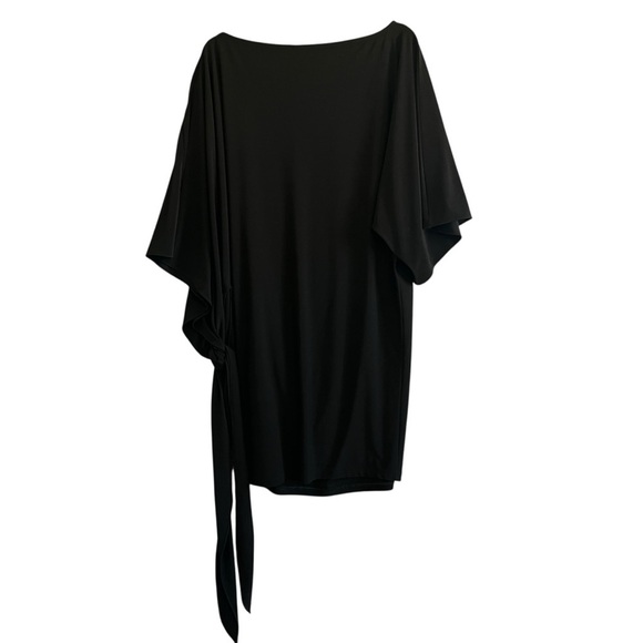 ABI FERRIN Nikki 5 Way Convertible Jersey Knit Dress Black Size Medium FLAW - Picture 5 of 10